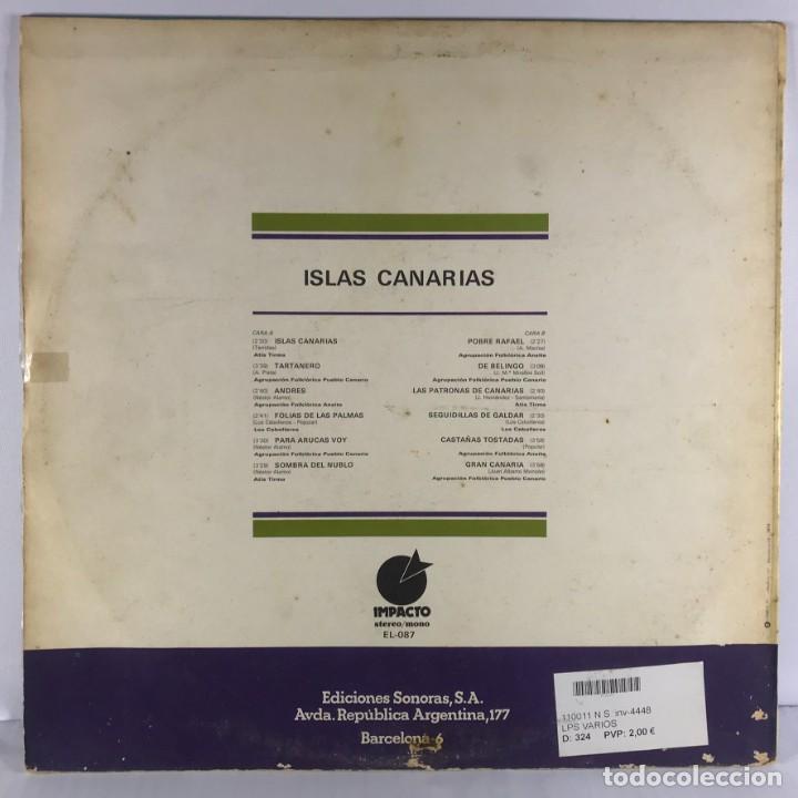 Discos de vinilo: Folklore De Islas Canarias - Vinyl, LP - SPAIN - Foto 4