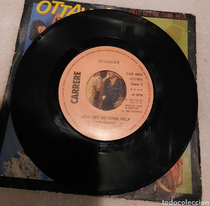 Discos de vinilo: Ottawan - Help get me some help - Foto 2