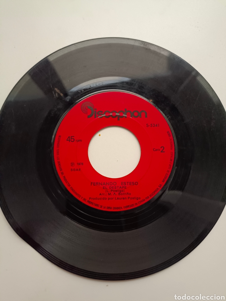 Discos de vinilo: DISCO DE VINILO LA RAMONA- EL DESTAPE DE ESTESO - Foto 4
