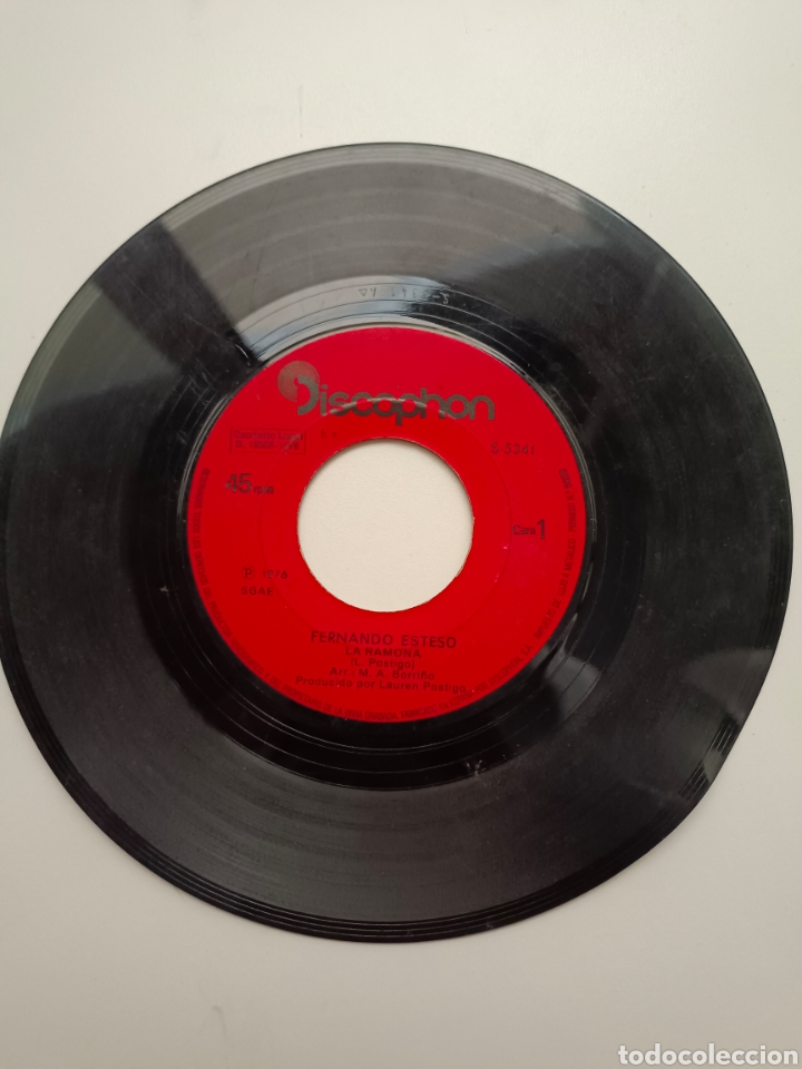 Discos de vinilo: DISCO DE VINILO LA RAMONA- EL DESTAPE DE ESTESO - Foto 3