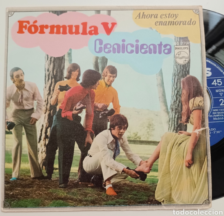 Discos de vinilo: DISCO DE VINILO F&Oacute;RMULA V CENICIENTA - Foto 1