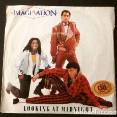 Discos de vinilo: IMAGINATION (SINGLE 1983) LOOKING AT MIDNIGHT - FOLLOW ME - DISCOTECA