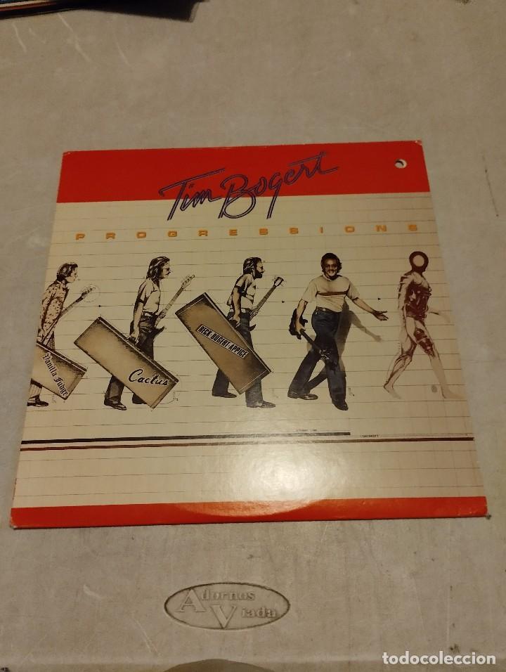 Discos de vinilo: Tim Bogert Lp Progressions Usa.1981 - Foto 1