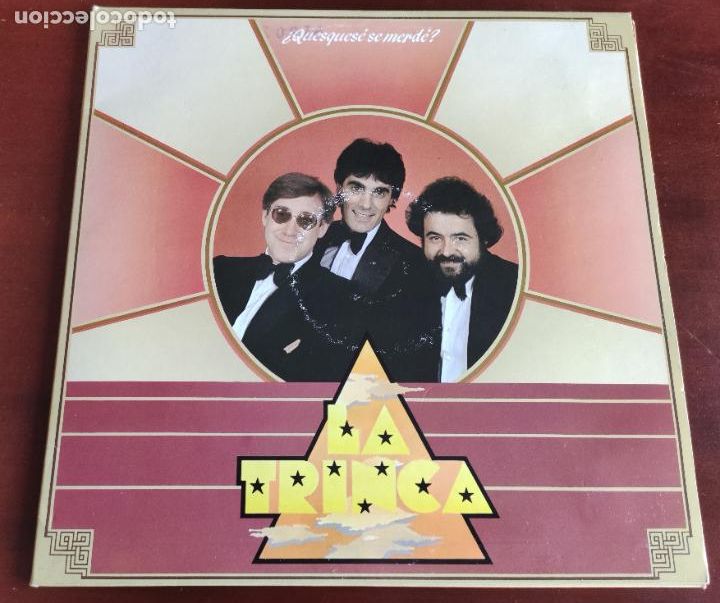 Discos de vinilo: LA TRINCA - QUESQUESE SE MERDE - LP - 1983 - Foto 1