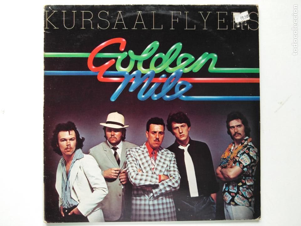 Discos de vinilo: Kursaal Flyers-Golden Mile (LP.CBS.1976)pub rock, power pop. rockpile. Brinsley Schwarz. The Records