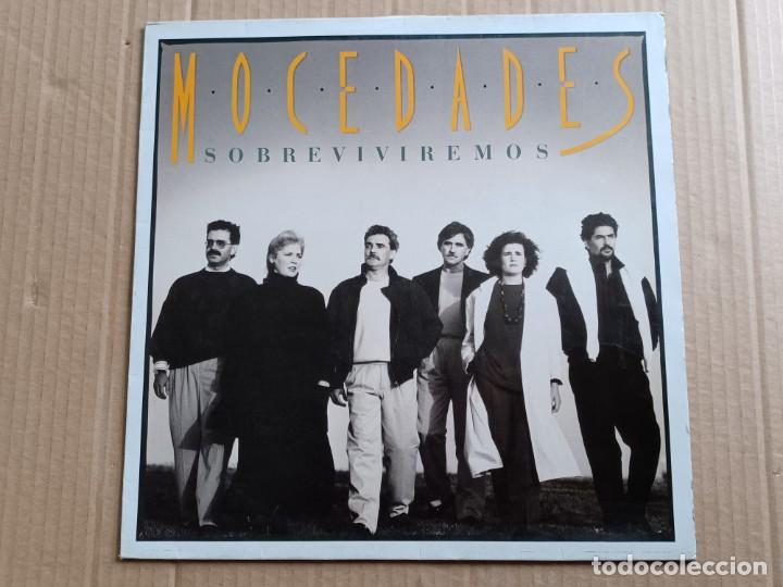 Discos de vinilo: MOCEDADES . SOBREVIVIREMOS LP 1987 - Foto 1