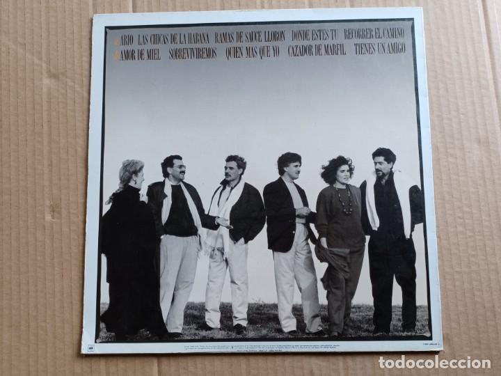 Discos de vinilo: MOCEDADES . SOBREVIVIREMOS LP 1987 - Foto 5