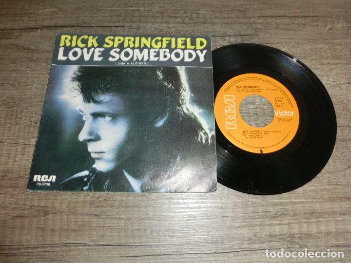 Discos de vinilo: RICK SPRINGFIELD - LOVE SOMEBODY - Foto 1