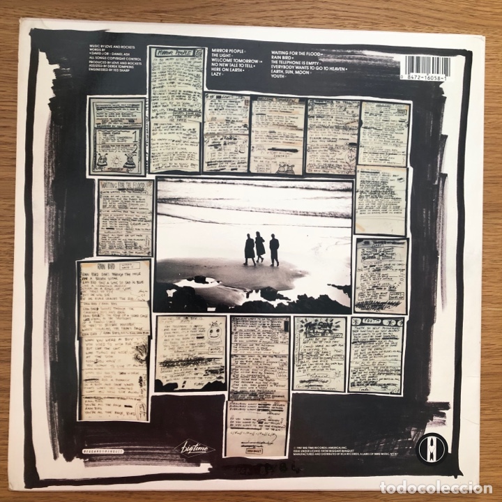 Discos de vinilo: Love and Rockets - Earth Sun Moon - LP - Foto 2