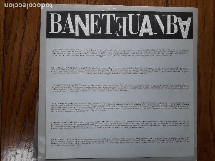 Discos de vinilo: Baneteuanba + Hor Konpon - Foto 5