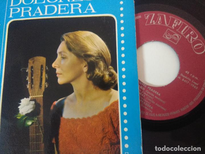 Discos de vinilo: MARIA DOLORES PRADERA ACOMPA&Ntilde;ADA DE LOS GEMELOS/SINGLE. - Foto 2