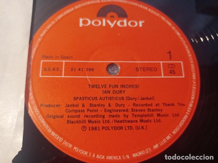 Discos de vinilo: Lp 1981 Ian Dury &ndash; Spasticus Autisticus - Foto 3
