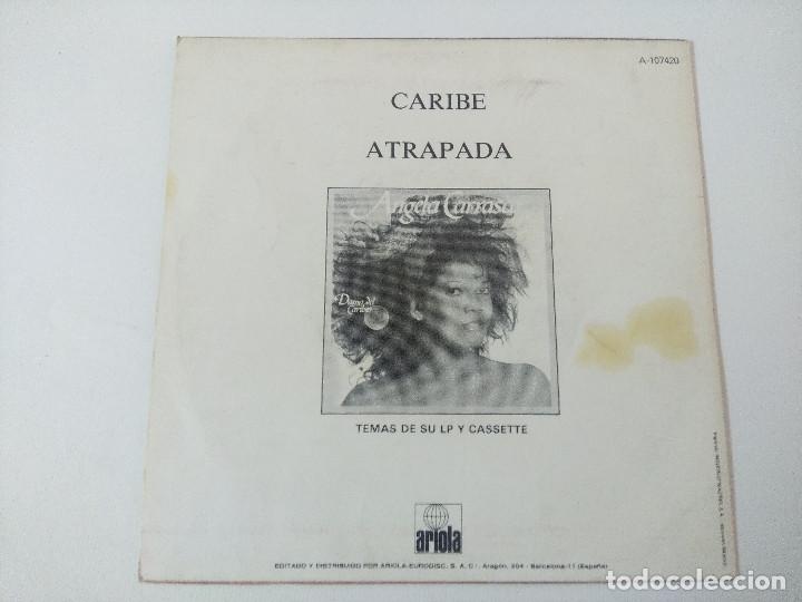 Discos de vinilo: ANGELA CARRASCO/CARIBE/SINGLE. - Foto 3