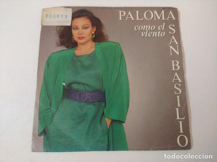 Discos de vinilo: PALOMA SAN BASILIO/COMO EL VIENTO/SINGLE. - Foto 1