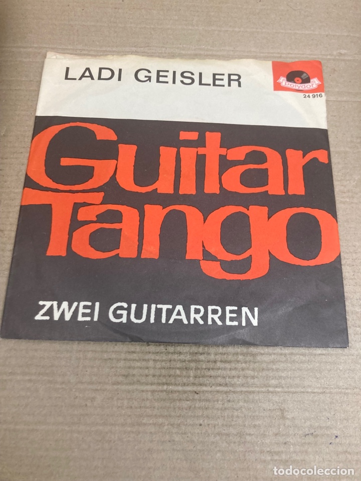 Discos de vinilo: Disco de vinilo Single Guitarra Tango - Foto 1