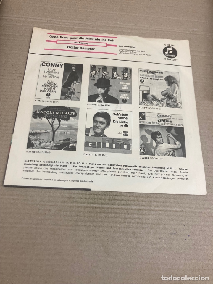 Discos de vinilo: Disco de vinilo Single Bill Ramsey - Foto 2