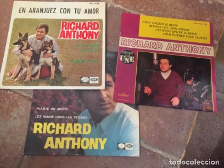 Discos de vinilo: Richard Anthony lote 3 discos - Foto 1
