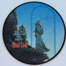 Discos de vinilo: MEAT LOAF ‎– ROCK AND ROLL DREAMS COME THROUGH / WASTED YOUTH , UK 1993 VIRGIN. Lote 353141329