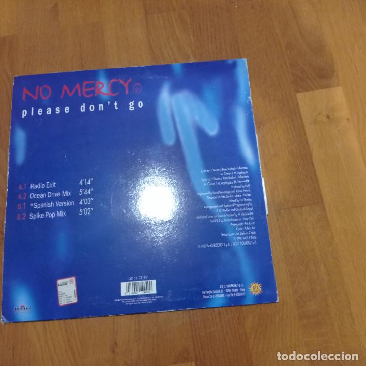 Discos de vinilo: No mercy-please dont go.maxi - Foto 2