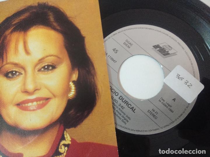 Discos de vinilo: ROCIO DURCAL/FALSO/SINGLE. - Foto 2