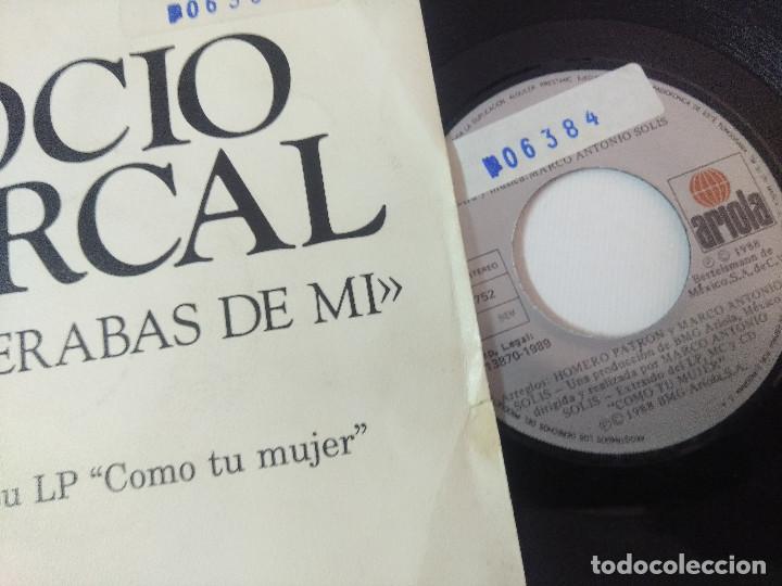 Discos de vinilo: ROCIO DURCAL/QUE ESPERABAS DE MI/SINGLE PROMOCIONAL. - Foto 2