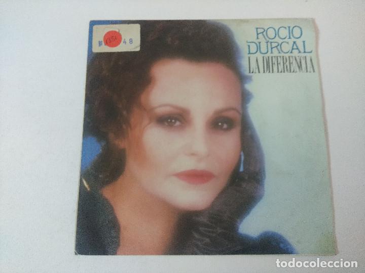Discos de vinilo: ROCIO DURCAL/LA DIFERENCIA/SINGLE. - Foto 1