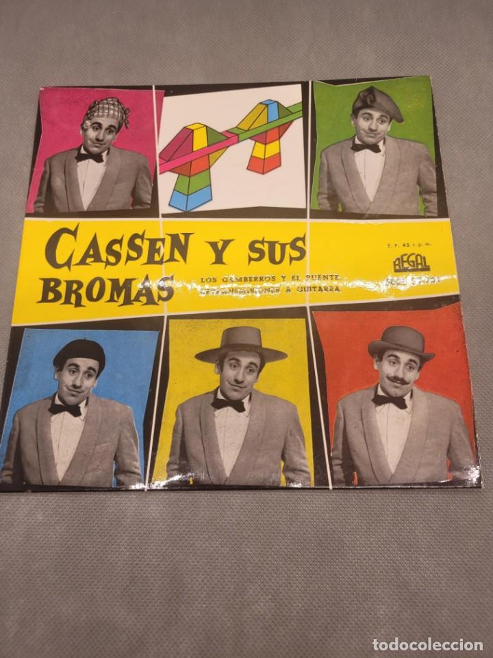 Discos de vinilo: Disco CASSEN y sus bromas - Foto 1
