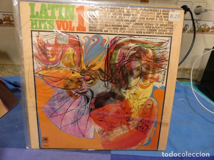 Discos de vinil: pacc172 LP A&Ntilde;OS 70 HITS LATIN VOL.1 BUEN ESTADO VER ARTISTAS TAPA