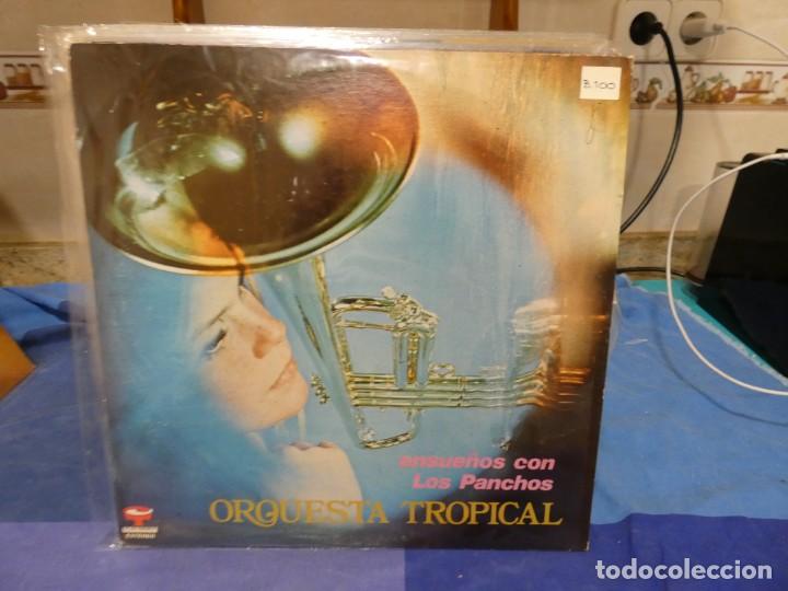 Discos de vinil: pacc172 LP VENEZUELA 70'S BUEN ESTADO ORQUESTRA TROPICAL ENSUE&Ntilde;OS CON LOS PANCHOS+