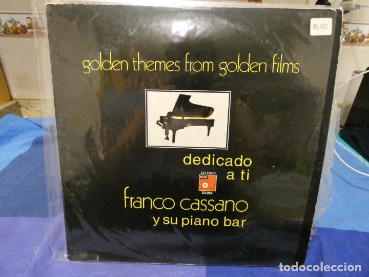 Discos de vinil: pacc172 LP FRANCO CASSANO Y SU PIANO BAR GOLDEN THEMES FROM GOLDEN FILMS