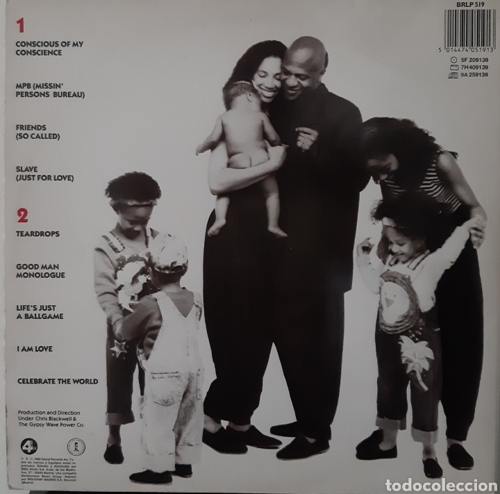 Discos de vinilo: Conscience. Womack and Womack. LP - Foto 2