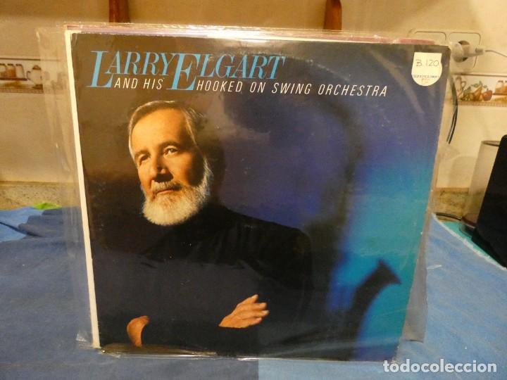 Dischi in vinile: pacc172 LP LARRY ELIGART AND HIS HOOKED ON SWING ORCHESTRA