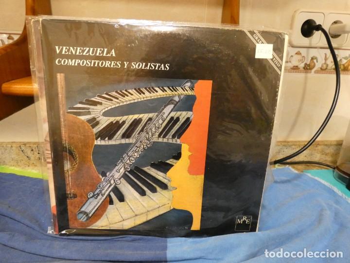 Dischi in vinile: pacc172 LP DOBLE MINISTERI RELACIONES EXTERIORES VENEZUELA 1988 COMPOSITORES Y SOLISTA