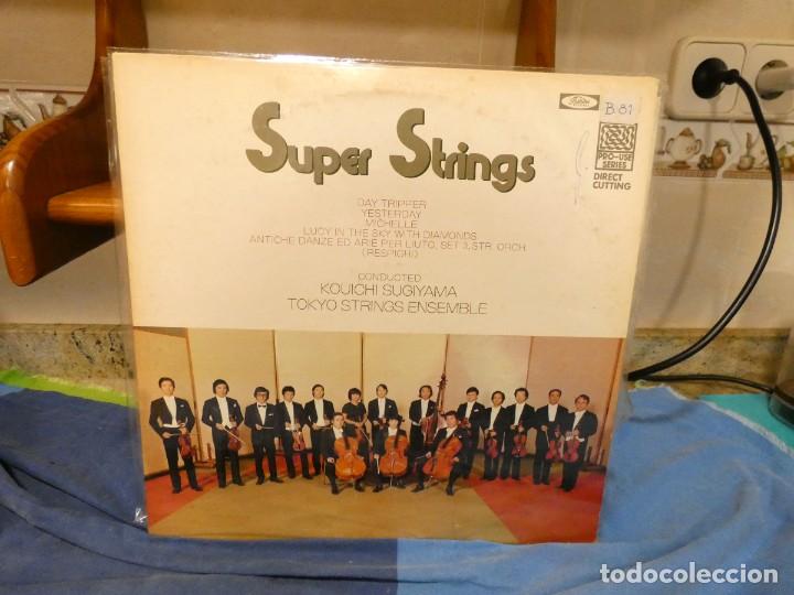 Discos de vinilo: pacc172 LP VERSIONES CUERDA BEATLES SUPER STRINGS TOKYO STRINGS ENSEMBLE - Foto 1