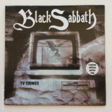 Discos de vinilo: BLACK SABBATH ‎– TV CRIMES / LETTERS FROM EARTH (ALTERNATIVE VERSION) , LIMITED EDITION UK 1992. Lote 353321054