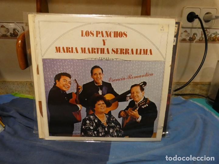 Dischi in vinile: pacc172 LP LOS PANCHOS Y MARIA MARTINA SERRALIMA BUEN ESTADO GENERAL