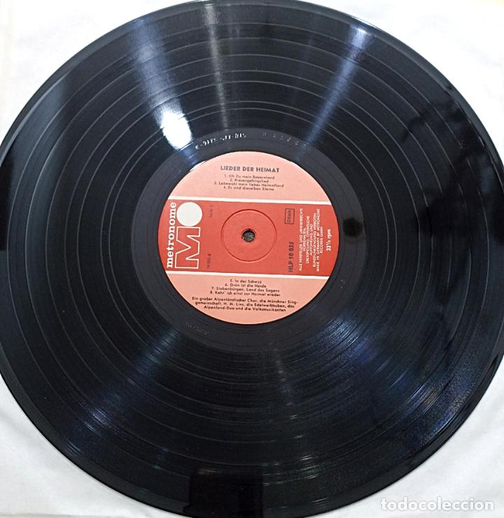 Discos de vinilo: LP LIEDER DER HEIMAT - METRONOME - Foto 3