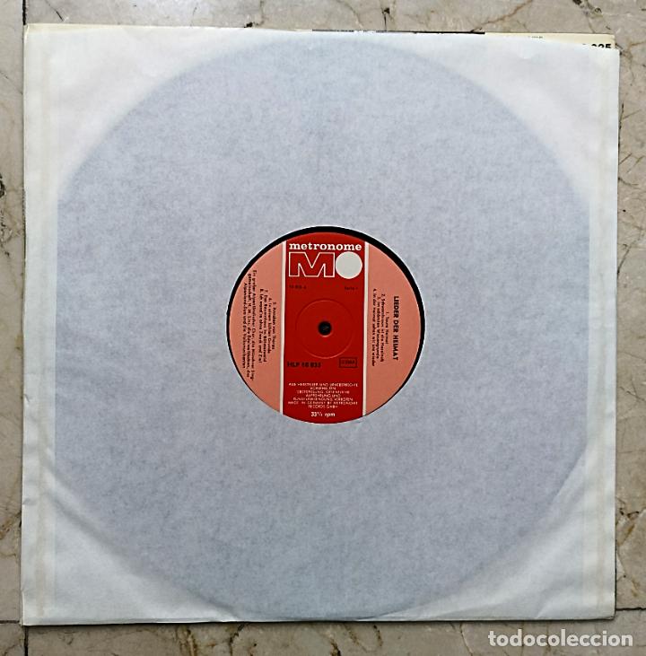 Discos de vinilo: LP LIEDER DER HEIMAT - METRONOME - Foto 5
