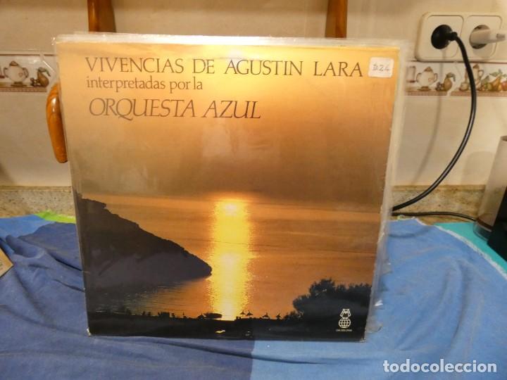 Dischi in vinile: pacc172 LP VENEZUELA 70'S VIVENCIAS DE AGUSTIN LARA INTERPRETADAS POR ORQUESTA A AZUL &Ccedil;