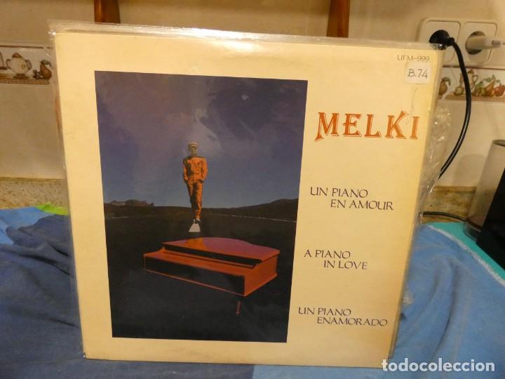 Vinyl records: pacc172 LP EXTRA&Ntilde;O EASY LISTENING CANADA 80'S MELKI A PIANO IN LOVE