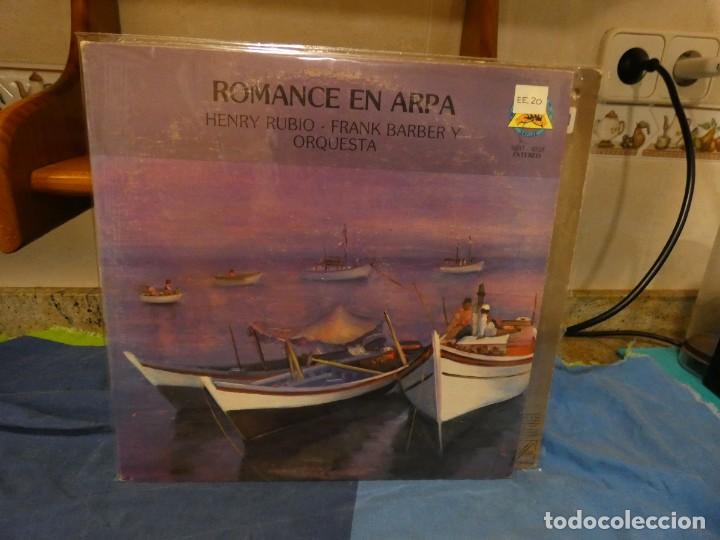 Dischi in vinile: pacc172 LP DOBLE VENEZUELA 1985 ROMANCE EN ARPA HENRY RUBIO FRANK ABRBER Y ORQUESTRA