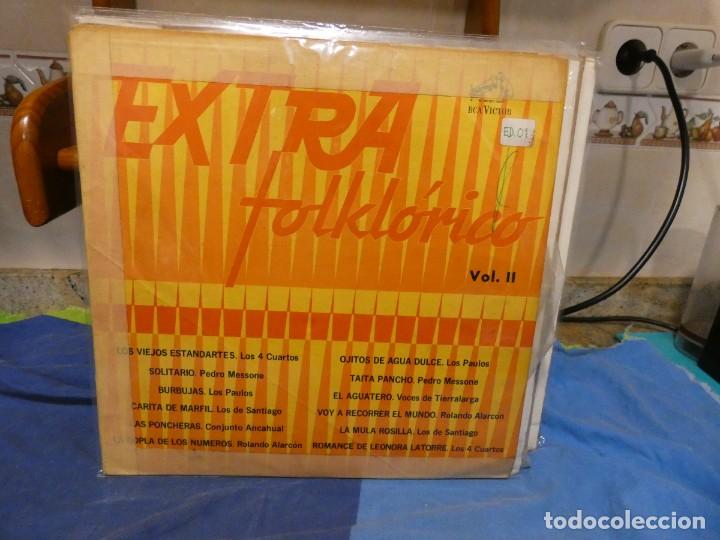 Dischi in vinile: pacc172 LP CHILE 60'S LEVE USO EXTRA FOLCLORICO VOL.2 VER TEMAS TAPA