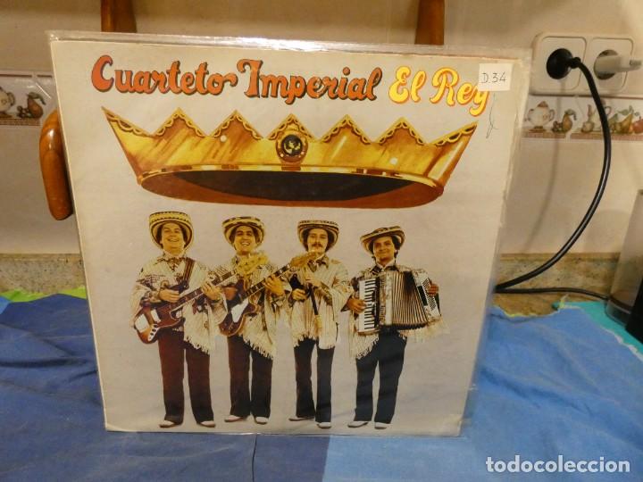 Dischi in vinile: pacc172 LP ARGENTINA 1980 CUARTETO IMPERIAL EL REY BUEN ESTADO GENERAL