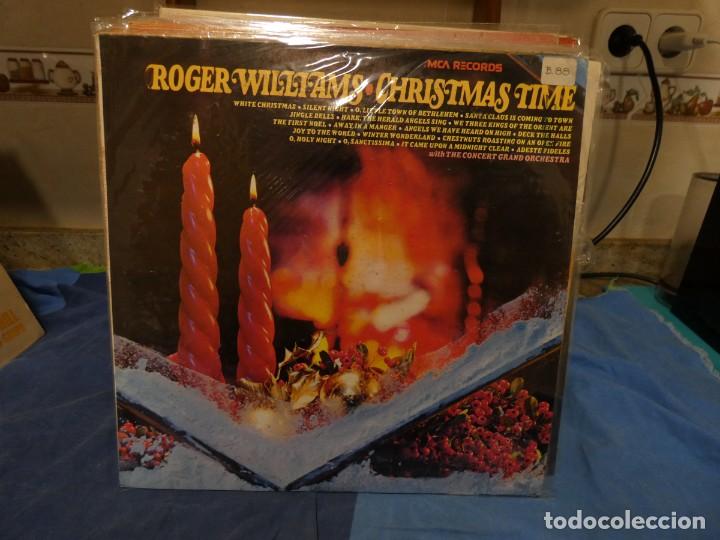 Vinyl records: pacc172 LP EASY LISTENING ROGER-WILLIEAMS CHRISTMAS TIME BUEN ESTADO GENERAL