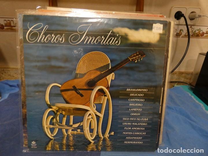 Discos de vinil: pacc172 LP BRASIL A&Ntilde;OS 80 CHORORS IMORTAIS BUEN ESTADO VER ARTISTAS TAPA