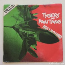 Discos de vinilo: TYGERS OF PAN TANG ‎– HELLBOUND / DON'T GIVE A DAMN , UK 1981 MCA RECORDS