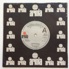 Discos de vinilo: KROKUS ‎– HEATSTROKES / SHY KID , UK 1980 ARIOLA. Lote 353335049