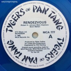Discos de vinilo: TYGERS OF PAN TANG ‎– RENDEZVOUS / LIFE OF CRIME , UK 1982 MCA RECORDS. Lote 353336079