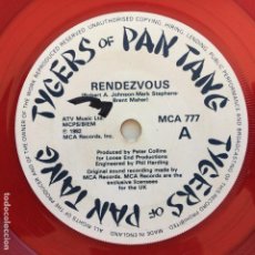 Discos de vinilo: TYGERS OF PAN TANG ‎– RENDEZVOUS / LIFE OF CRIME , UK 1982 MCA RECORDS. Lote 353336469