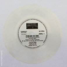 Discos de vinilo: ANVIL ‎– FORGED IN FIRE , FLEXI-DISC UK 1983 ATTIC. Lote 353338324